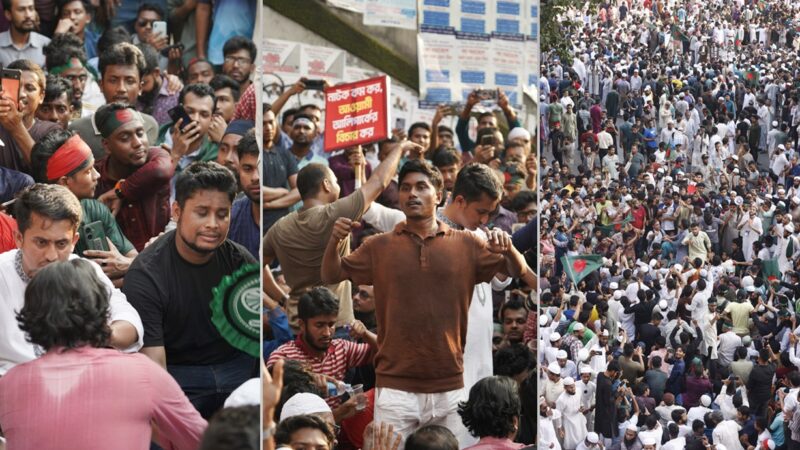 উত্তাল শাহবাগ, যেন ফিরে এসেছে ‘জুলাই’