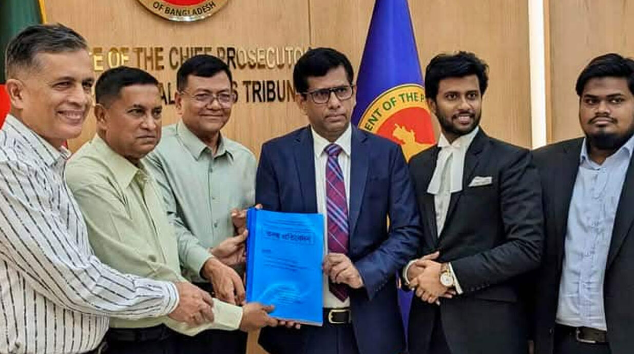 শেখ হাসিনার বিরুদ্ধে জুলাই গণহত্যা মামলার তদন্ত প্রতিবেদন দাখিল