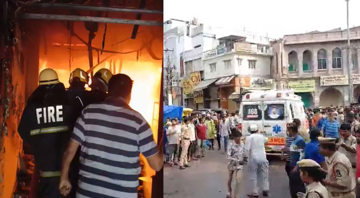 ভারতের হায়দরাবাদে ভবনে ভয়াবহ আগুন, নারী-শিশুসহ নিহত ১৭