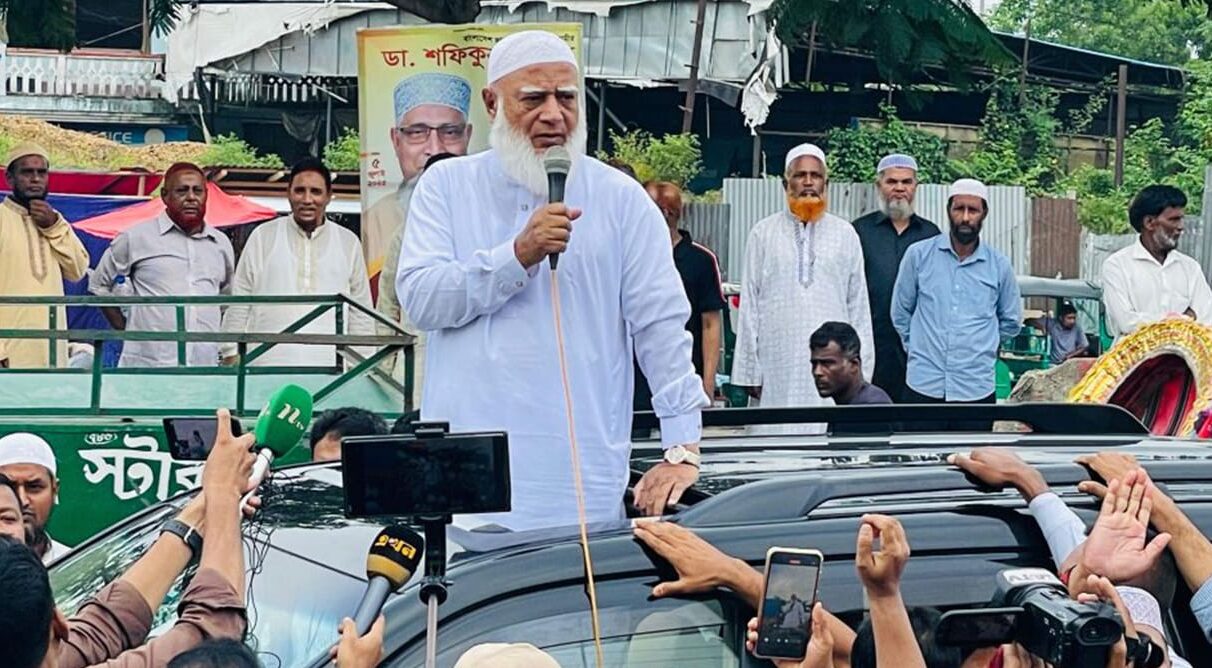 এবার যেনতেন নির্বাচন মেনে নেওয়া হবে না : জামায়াত আমির