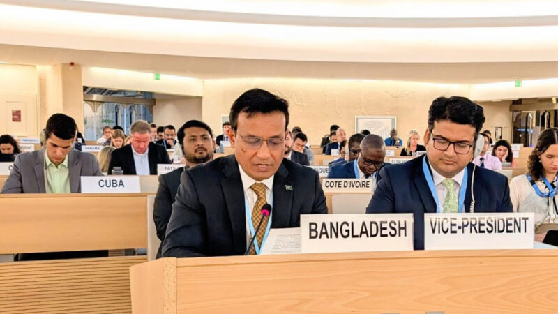 রাখাইনে অনুকূল পরিবেশ সৃষ্টি করা আন্তর্জাতিক সম্প্রদায়ের দায়িত্ব