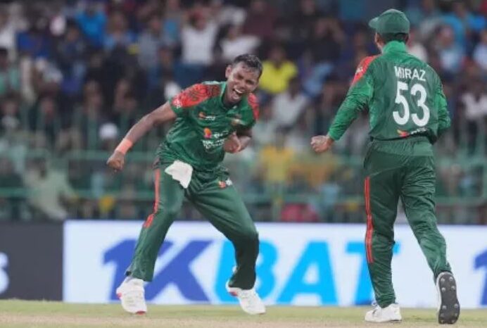তানভীরের ঘূর্ণিতে থমকে গেল লঙ্কানরা, সমতায় ফিরল বাংলাদেশ