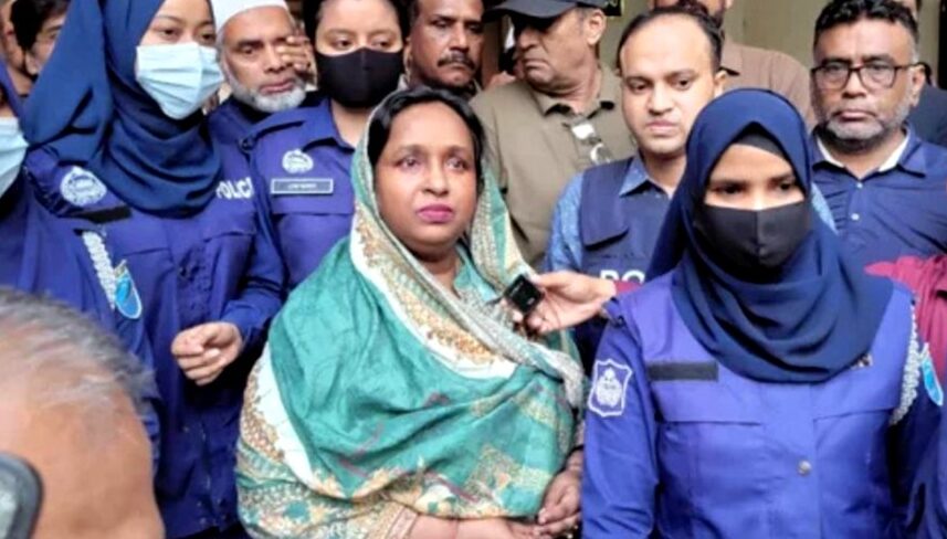 রিকশাচালক হত্যা মামলায় আইভীর ২ দিনের রিমান্ড
