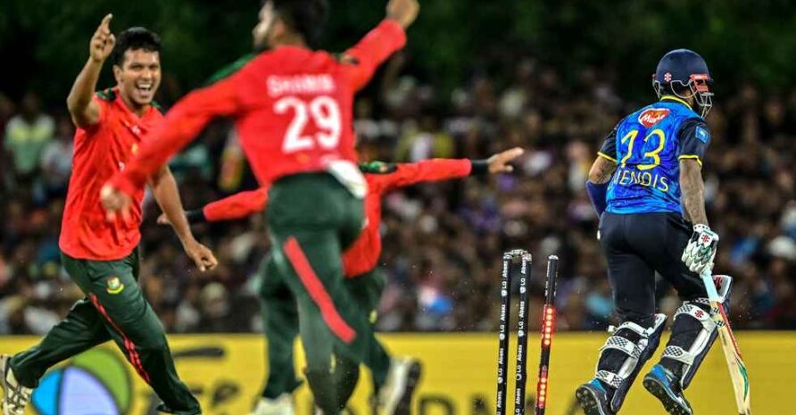একশর আগেই অলআউট লঙ্কনরা, সমতা ফেরাল বাংলাদেশ