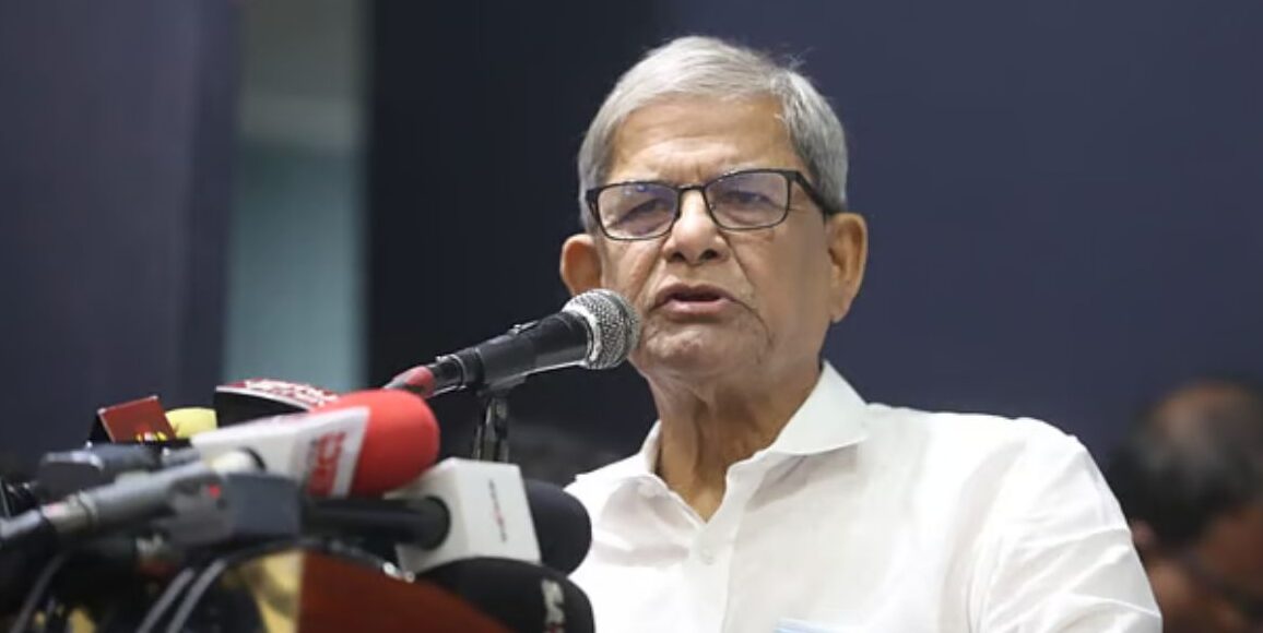 প্রধান উপদেষ্টার সঙ্গে ঘন ঘন মতবিনিময় হলে ভালো হতো: মির্জা ফখরুল
