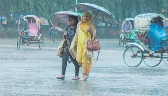 চার বিভাগে ভারী বৃষ্টির আভাস