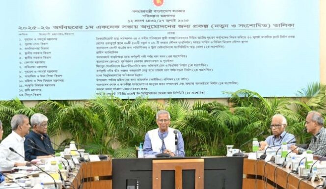 একনেক সভায় ৮ হাজার ১৪৯ কোটি ৩৮ লাখ টাকার ১২ প্রকল্প অনুমোদন
