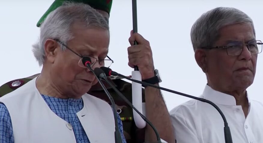 বৃষ্টিকে আল্লাহর রহমত বললেন প্রধান উপদেষ্টা