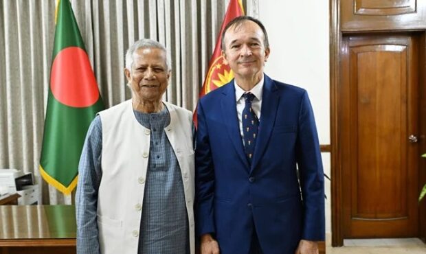 প্রধান উপদেষ্টার সঙ্গে ডাচ রাষ্ট্রদূতের বিদায়ী সাক্ষাৎ
