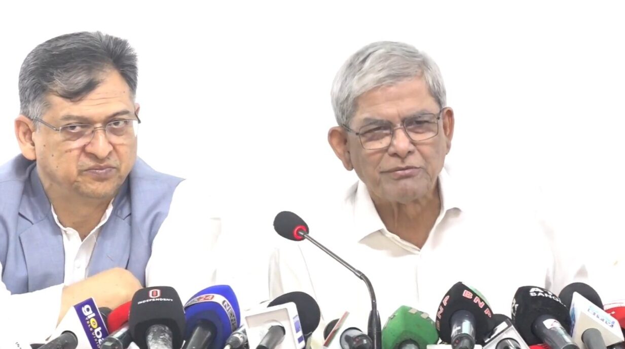 জুলাই ঘোষণাপত্র নতুন গণতান্ত্রিক বাংলাদেশে রূপান্তরের শুরু : মির্জা ফখরুল
