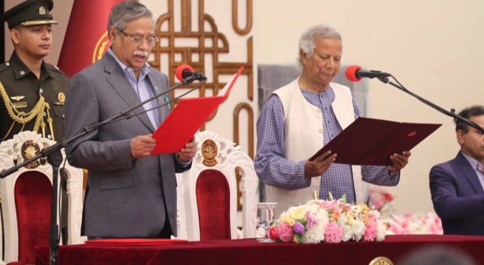 অন্তর্বর্তীকালীন সরকারের এক বছর পূর্ণ হচ্ছে আজ