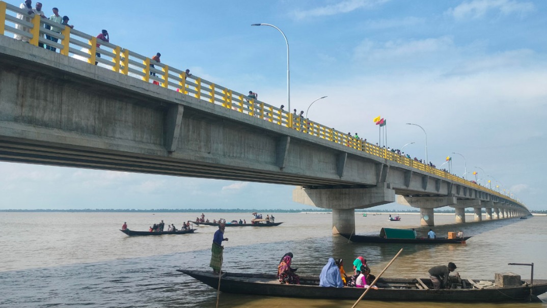 তিস্তায় ভাসানী সেতুর স্বপ্নযাত্রা শুরু