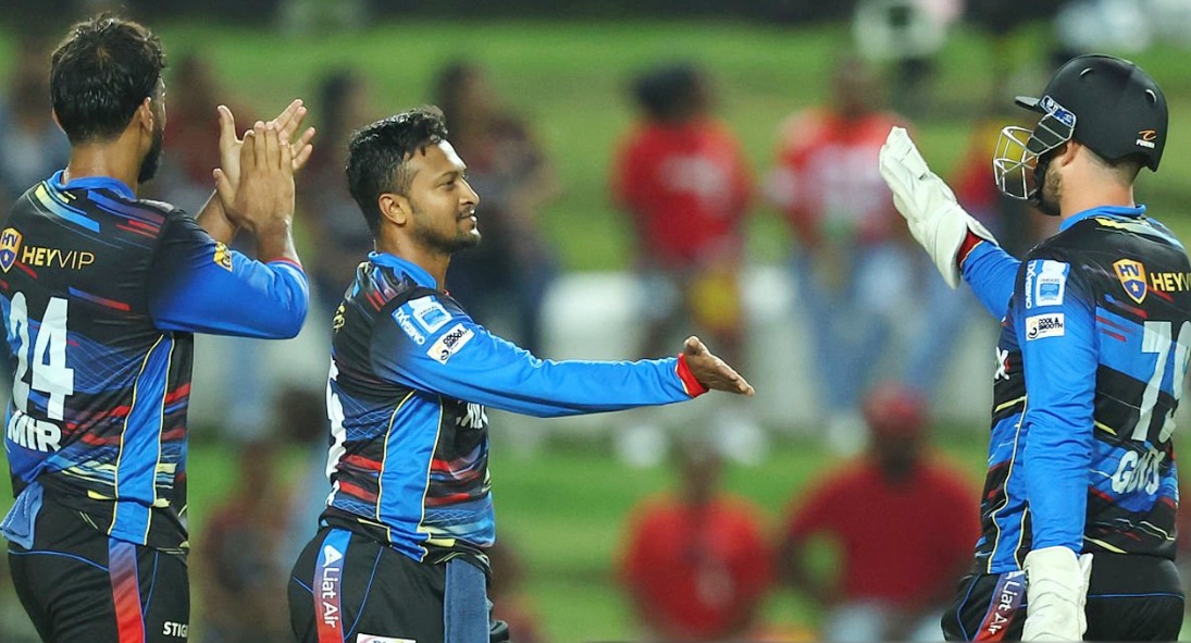 সাকিবের নিয়ন্ত্রিত বোলিংয়েও জিততে পারল না অ্যান্টিগা