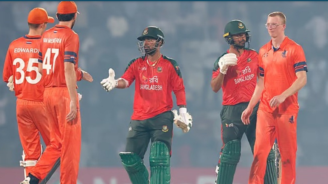 বাংলাদেশের সিরিজ জয় নাকি নেদারল্যান্ডসের ম্যাচে ফেরা
