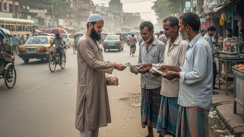 দান-সদকা থেকে বিরত রাখতে শয়তান প্ররোচনা দেয় যেভাবে