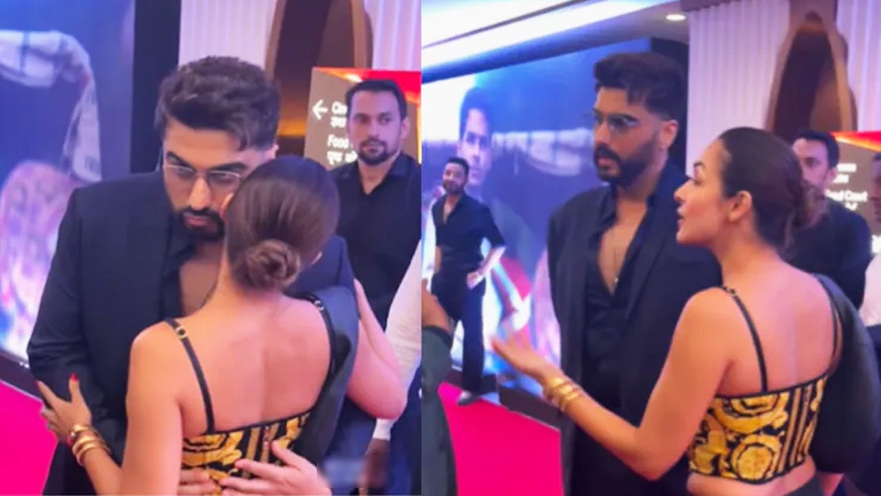 সিনেমার প্রচারে গিয়ে প্রাক্তনকে জড়িয়ে ধরলেন মালাইকা