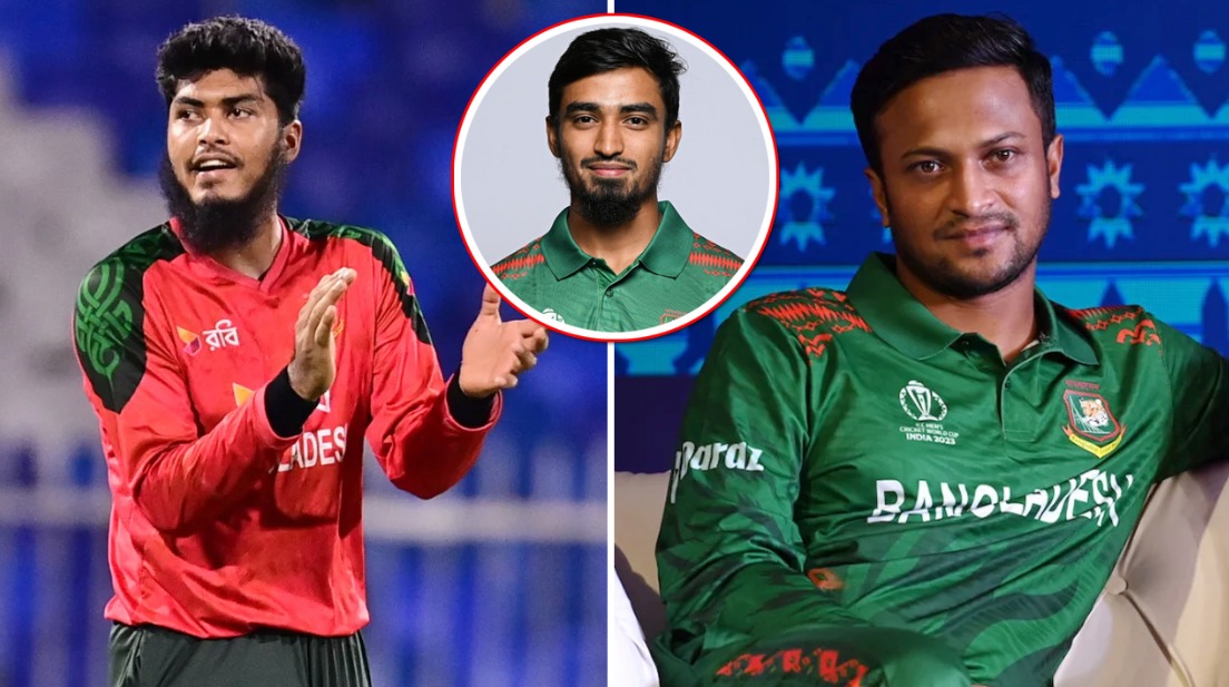 নিয়মিত লেগস্পিনার খেলানো ও সাকিবকে নিয়ে যা বললেন তানজিম