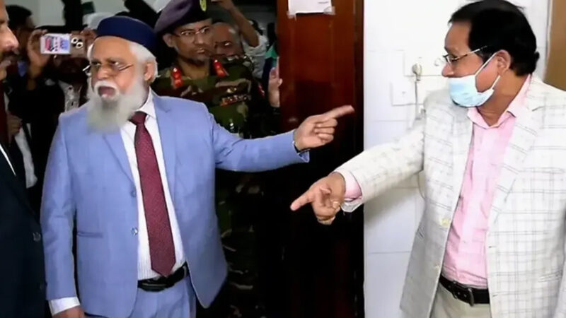 স্বাস্থ্যের ডিজির সঙ্গে সেই চিকিৎসকের কী হয়েছিল?