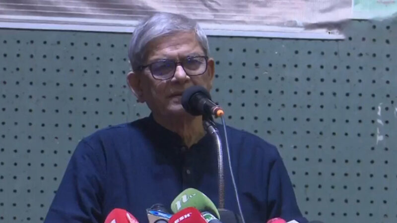 পরাজিত শক্তি দেশকে অস্থিতিশীল করার ষড়যন্ত্র করছে: মির্জা ফখরুল