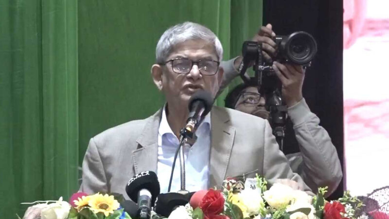 হাদির আক্রমণকারী চিহ্নিত, বিএনপিকে জড়িয়ে মিথ্যাচার চলছে: মির্জা ফখরুল