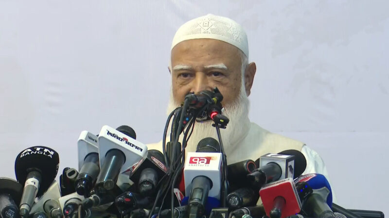 সিইসির বক্তব্যে আমরা ক্ষুব্ধ, তাকে ব্যাখ্যা দিতে হবে: জামায়াত আমির