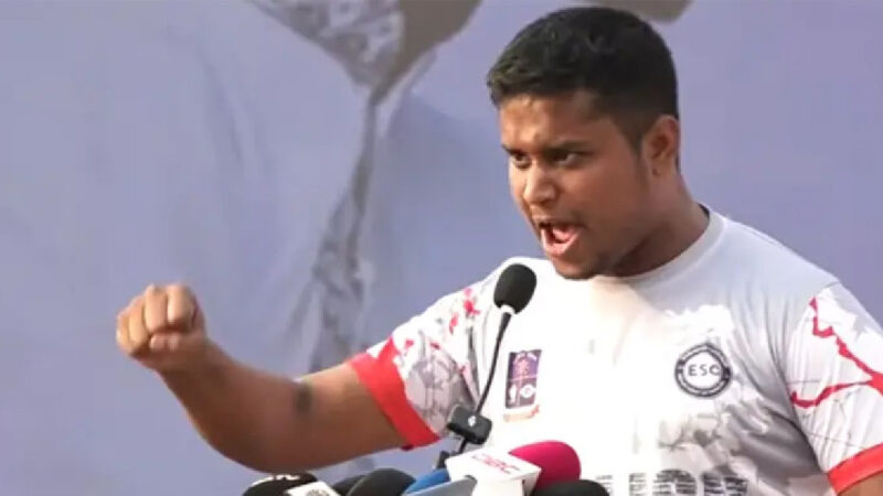 সেভেন সিস্টার্সকে ভারত থেকে আলাদা করে দেওয়ার হুঁশিয়ারি হাসনাত আবদুল্লাহর