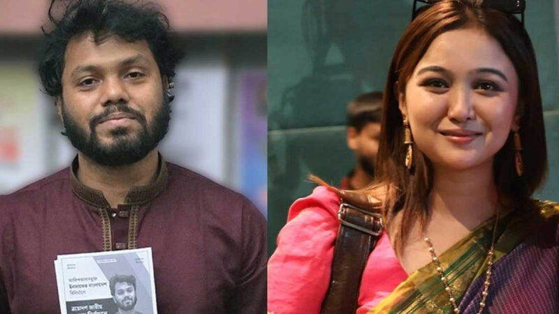 হাদির পক্ষে স্ট্যাটাস দেওয়ায় অভিনেত্রী চমককে হত্যার হুমকি