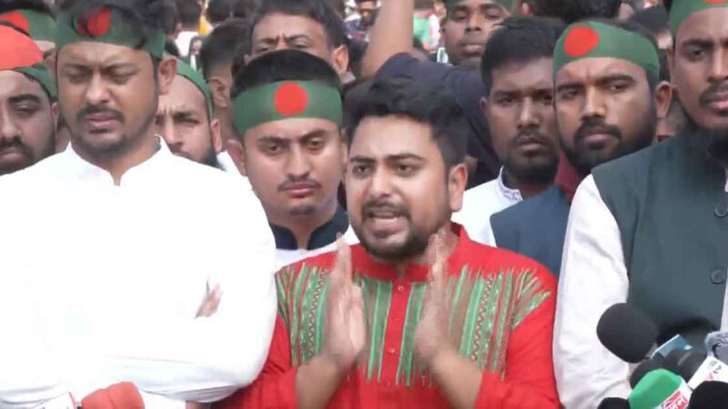 আমরা ঐক্যবদ্ধ আছি, সামনের বাংলাদেশে আমাদের বিজয় আসবে: নাহিদ ইসলাম