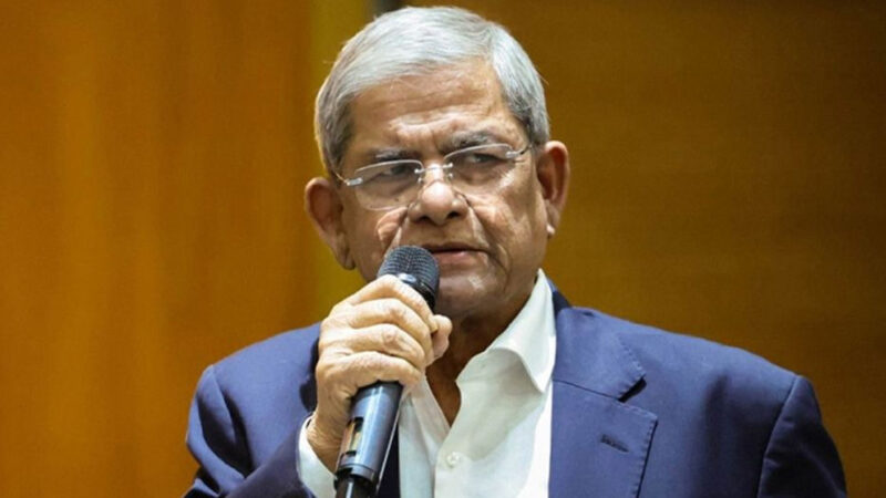 ডেইলি স্টার-প্রথম আলো নয়, গণতন্ত্রের উপর আঘাত এসেছে: মির্জা ফখরুল