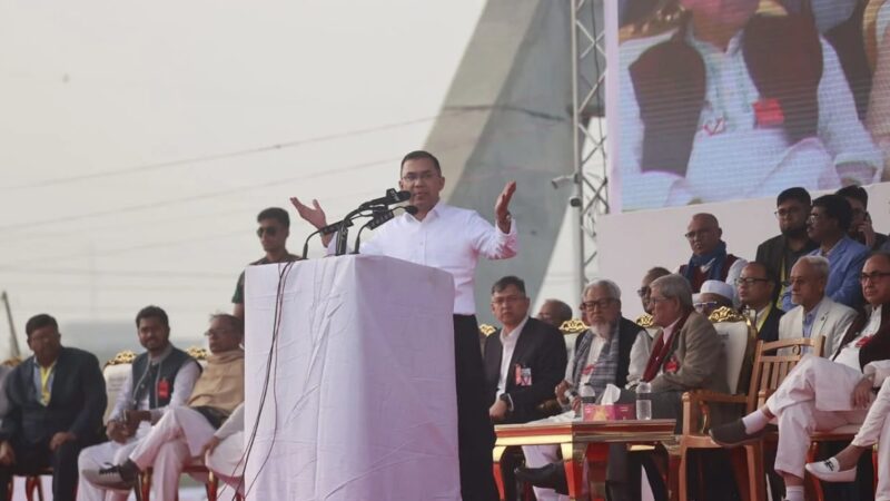 নিরাপদ বাংলাদেশ গড়তে চাই: তারেক রহমান