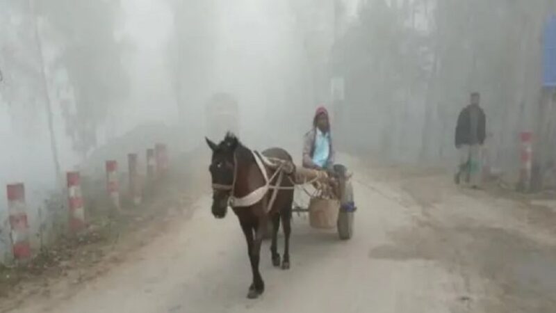 কুড়িগ্রামে হাড়কাঁপানো শীত, স্থবির জনজীবন
