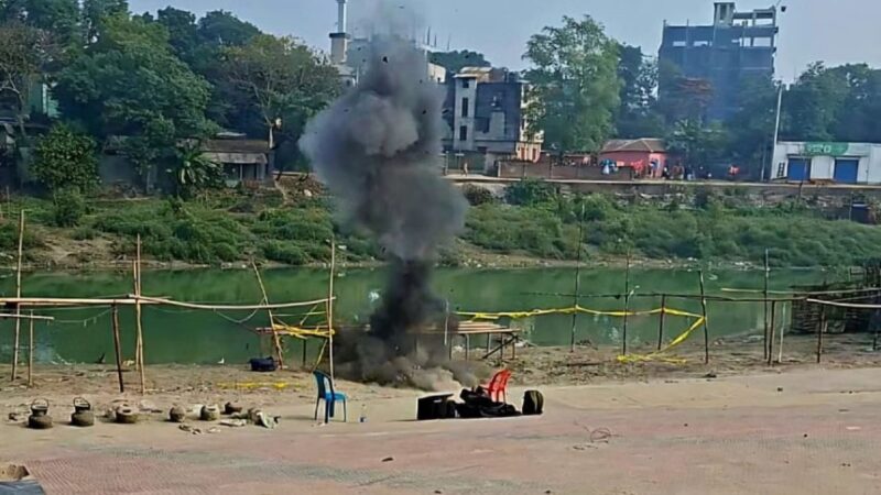 ফরিদপুরে নিষ্ক্রিয় করা হলো ‘রিমোট কন্ট্রোল বোমা’