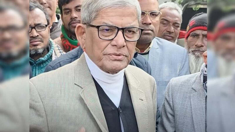 গণভোটের প্রচারণার দায়িত্ব বিএনপির নয়: মির্জা ফখরুল
