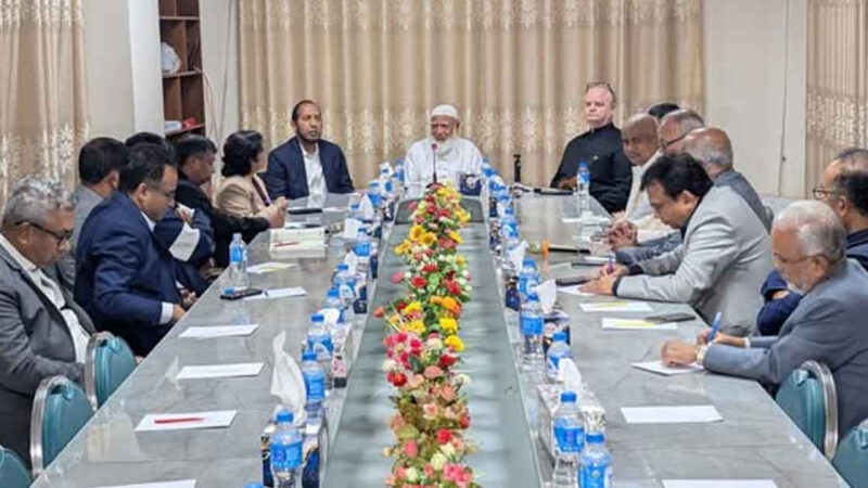 জামায়াত আমিরের সঙ্গে উচ্চপর্যায়ের খ্রিষ্টান প্রতিনিধিদের সাক্ষাৎ