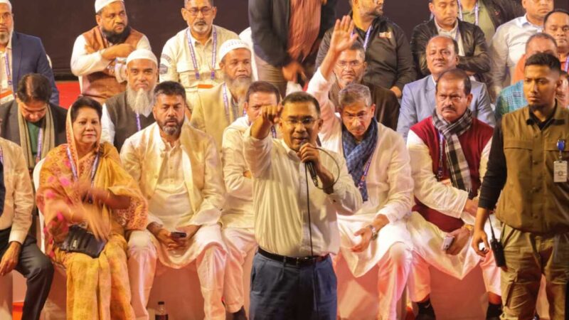 প্রতিপক্ষ নিয়ে কথা বললে জনগণের কোনো লাভ হবে না : তারেক রহমান