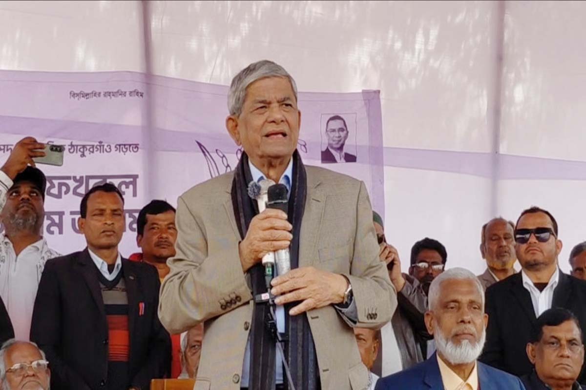 জামায়াত পাকিস্তানও চায়নি, বাংলাদেশও চায়নি: মির্জা ফখরুল