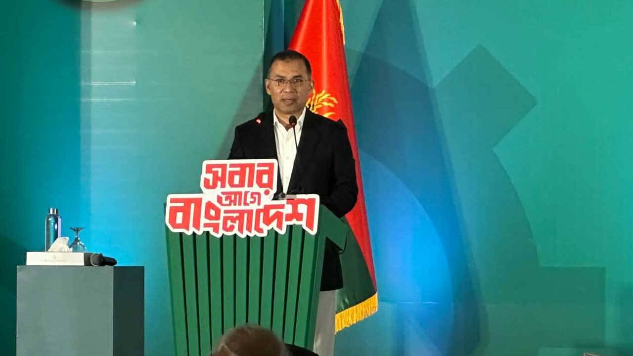 এবার বাংলাদেশ পুনর্গঠনের পালা : তারেক রহমান
