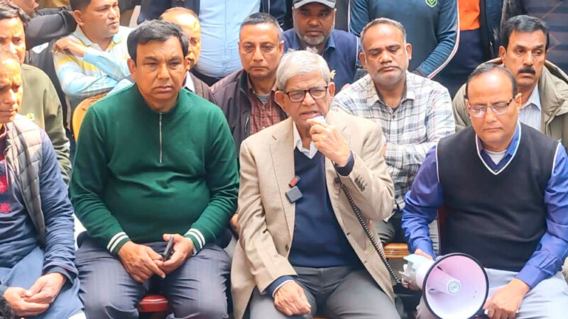 ইলেকশন ইঞ্জিনিয়ারিংয়ের সুযোগ নেই : মির্জা ফখরুল