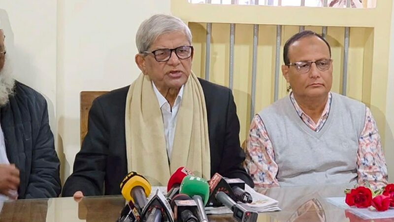 ‎জনগণ ইতোমধ্যে তাদের রিজেক্ট করেছে : মির্জা ফখরুল