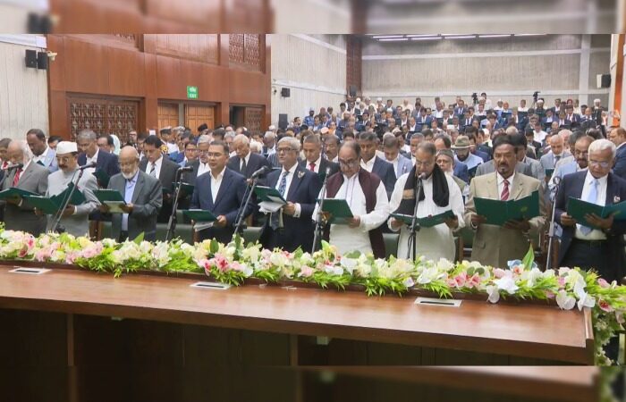 সংবিধান সংস্কার পরিষদের সদস‍্য হিসেবে শপথ নেননি বিএনপির এমপিরা