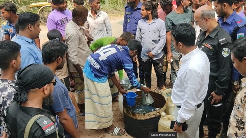 এবার বাড়িতে মিললো মিনি পেট্রোল পাম্পের সন্ধান; ৫০ হাজার টাকা জরিমানা