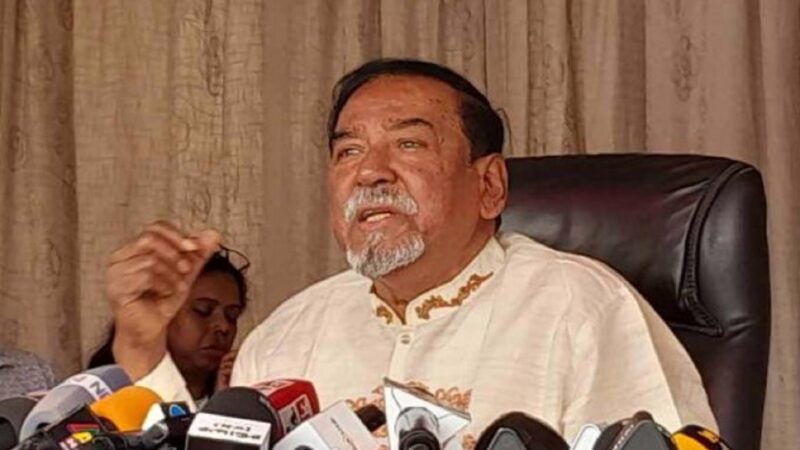 রণাঙ্গন থেকে সংসদের স্পিকার এম হাফিজ উদ্দিন
