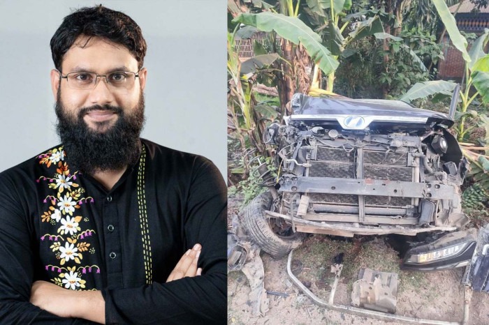ভয়াবহ সড়ক দুর্ঘটনায় এনসিপির এমপি আহত