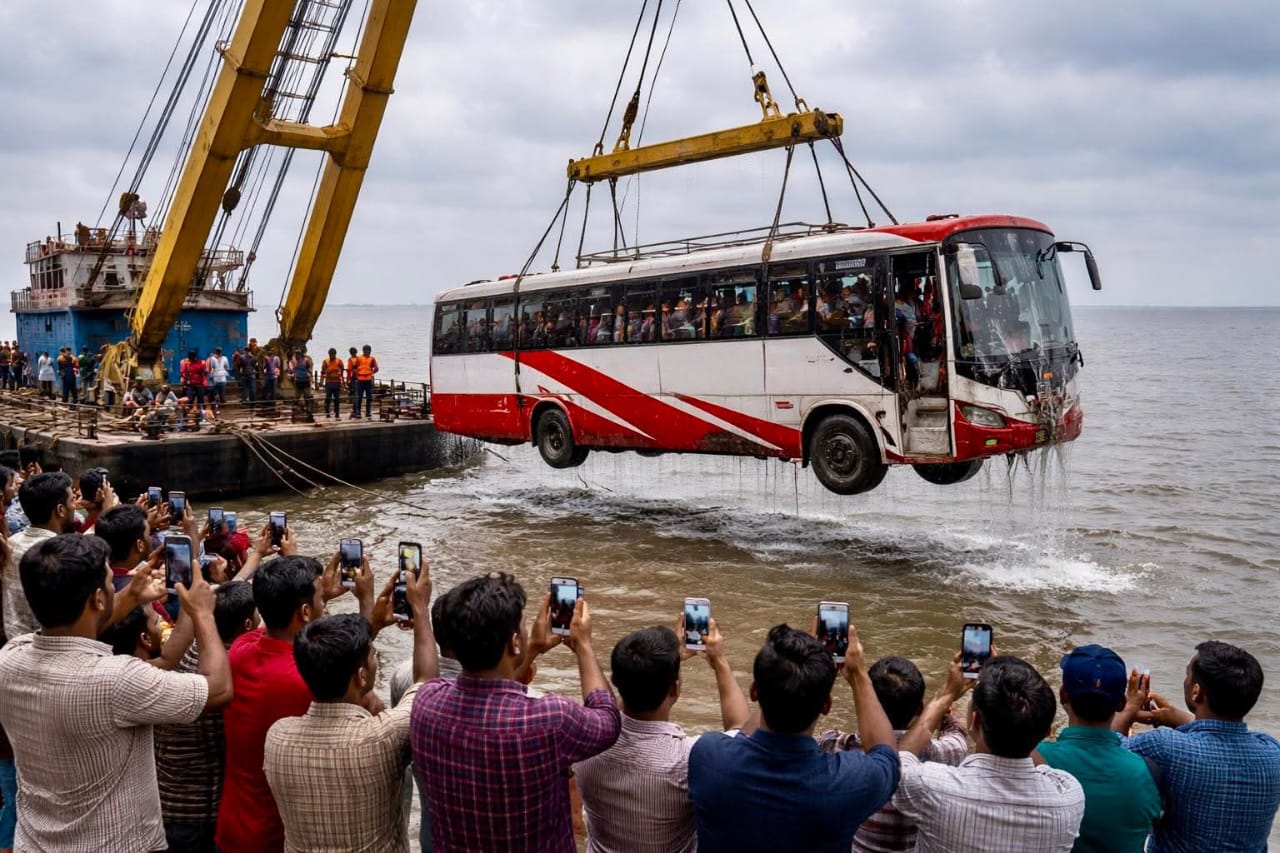 দৌলতদিয়া ফেরিঘাটে বাসডুবি: মৃতের সংখ্যা বেড়ে ২৩