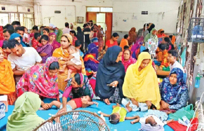 ১৯ দিনে হামের উপসর্গ নিয়ে ৯৪ শিশুর মৃত্যু