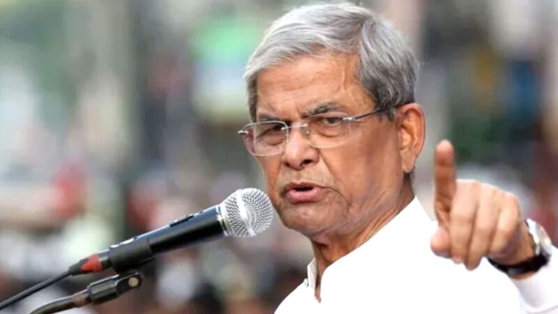 নির্বাচনে পরাজিত দল ষড়যন্ত্রে লিপ্ত, মির্জা ফখরুলের অভিযোগ