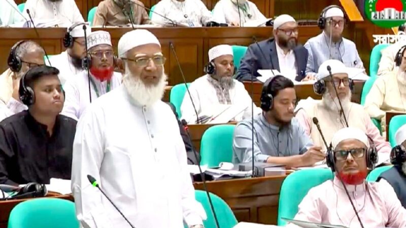 আন্দোলন করবো কিন্তু বিদ্রোহ করবো না: জামায়াত আমির