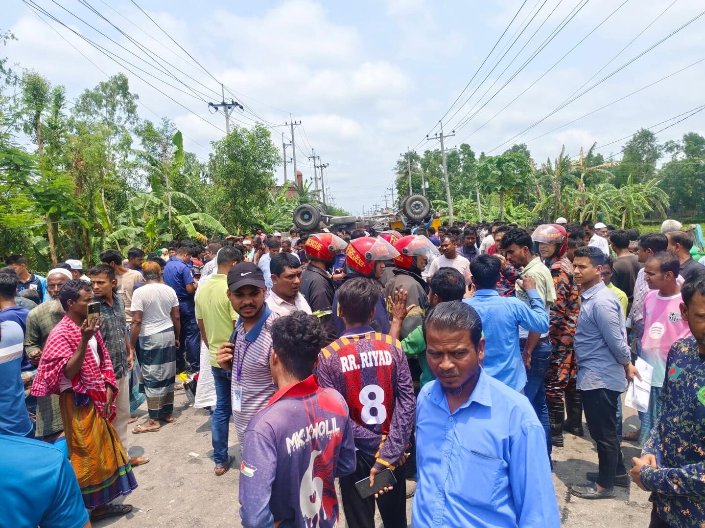 ময়মনসিংহে ট্রাক–অটোরিকশা মুখোমুখি সংঘর্ষে ৪ জন নিহত