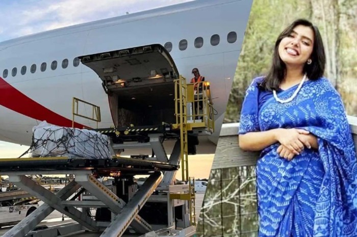 দেশের পথে নাহিদা সুলতানা বৃষ্টির মরদেহ, শনিবার ঢাকায় পৌঁছাবে