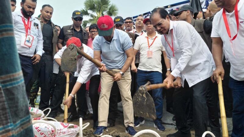ত্রিশালে ধরার খাল পুনঃখনন কাজের উদ্বোধন করলেন প্রধানমন্ত্রী
